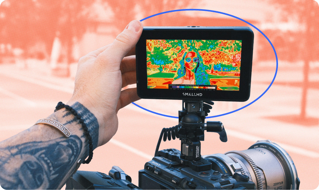 SmallHD Focus 504 with El Zone on PageOS